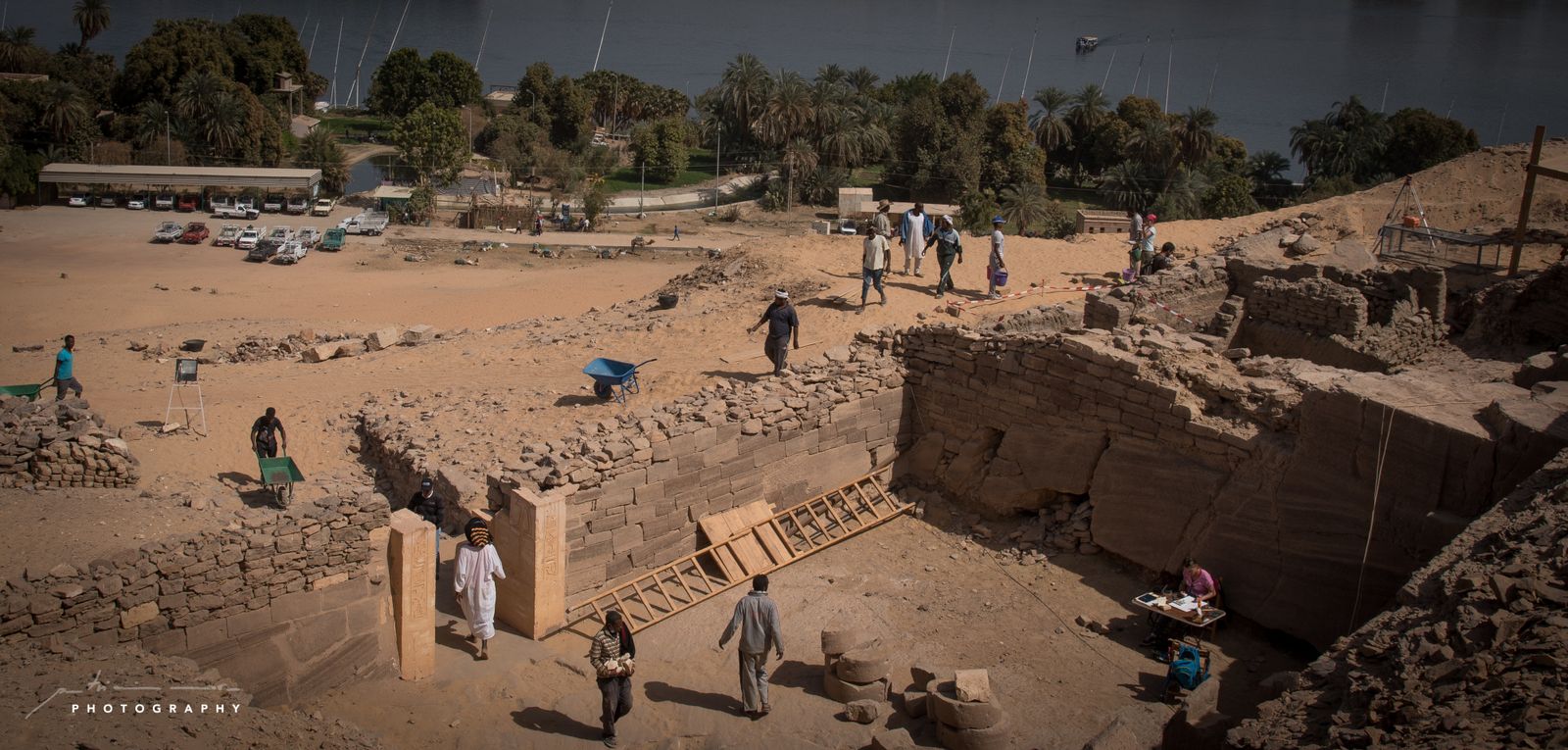 La novena campaña del Proyecto Qubbet El-Hawa, en imágenes