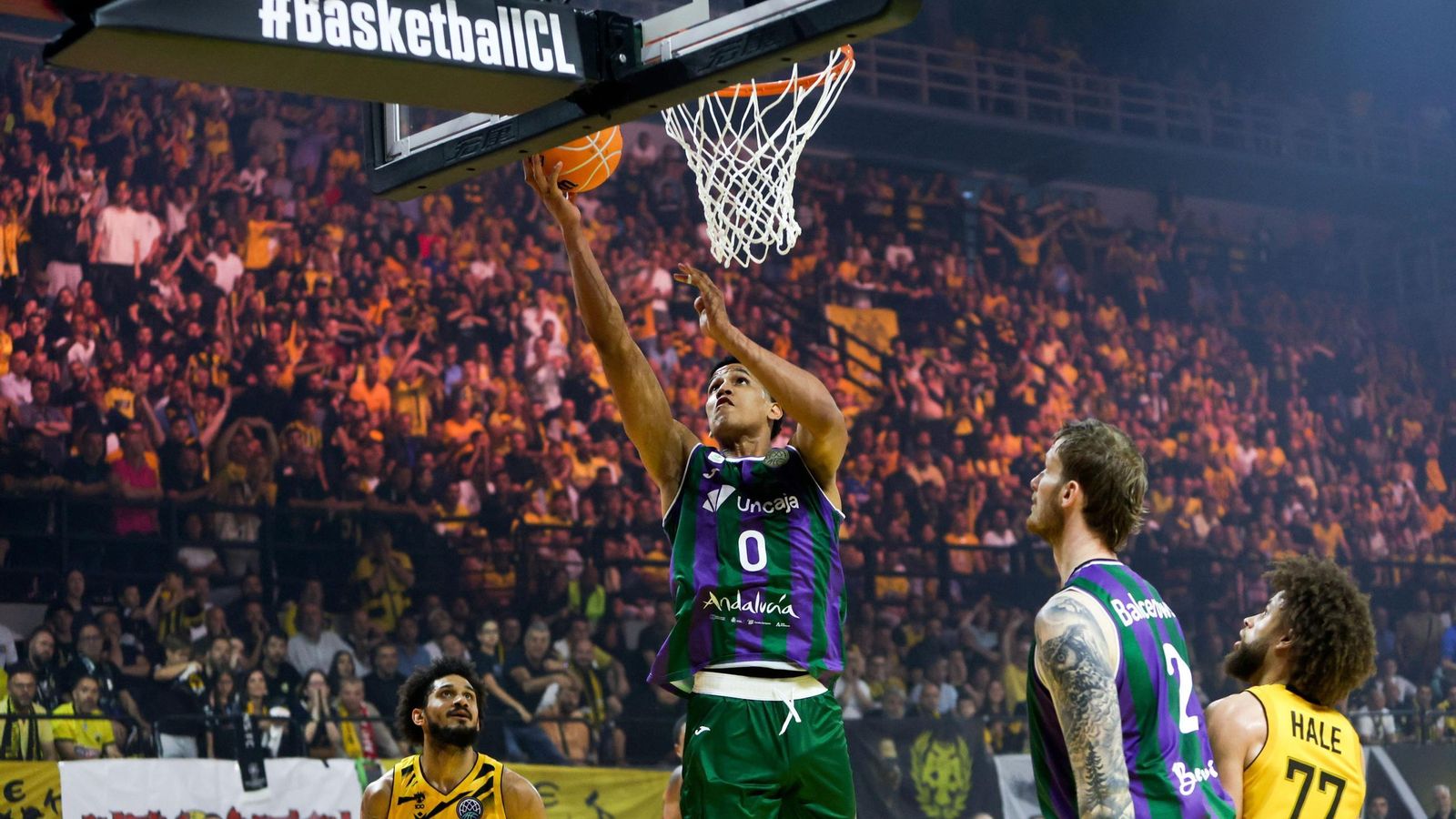 Las fotos del AEK Atenas-Unicaja de la Final Four de la Basketball Champions League