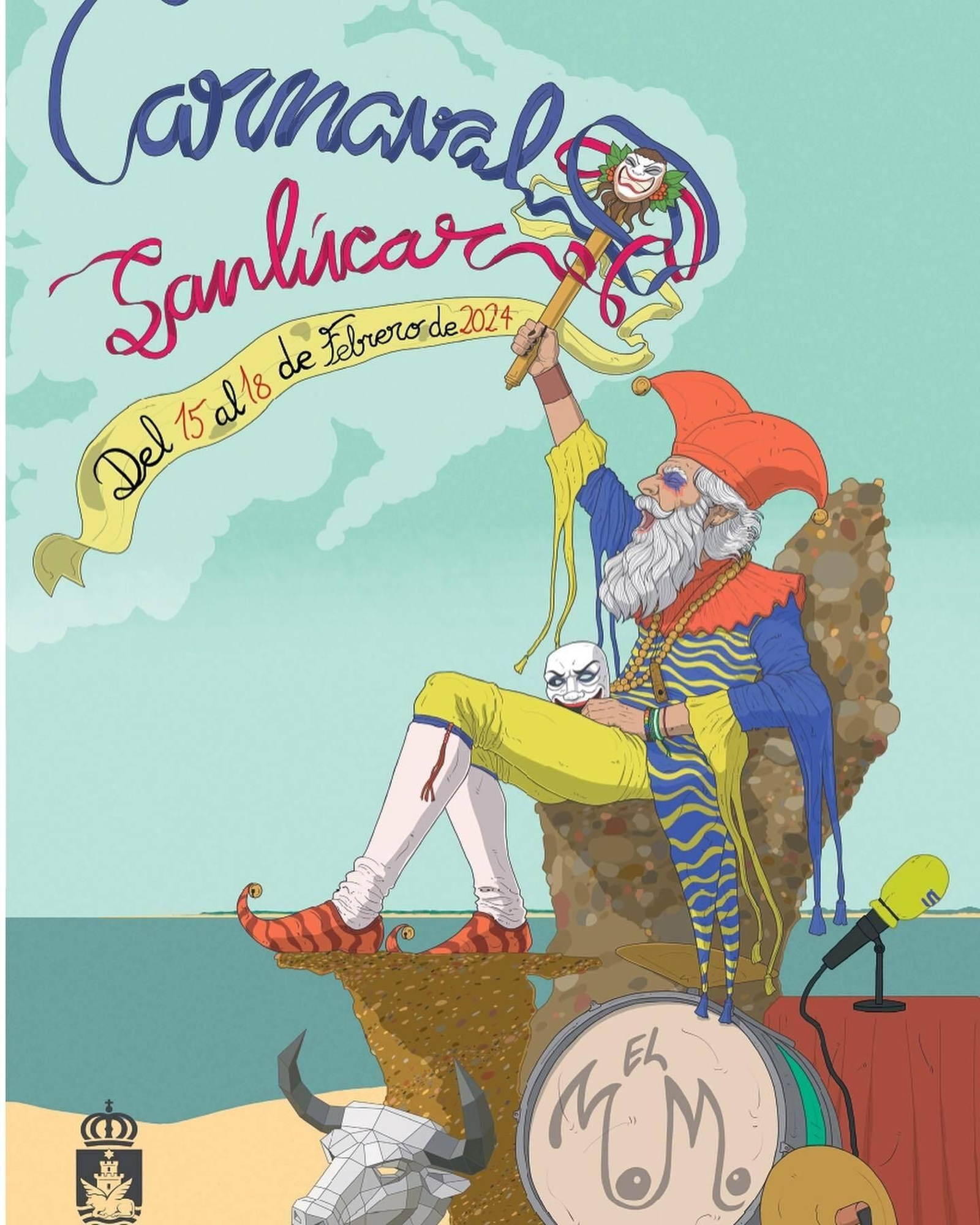 Cartel del Carnaval de Sanlúcar.