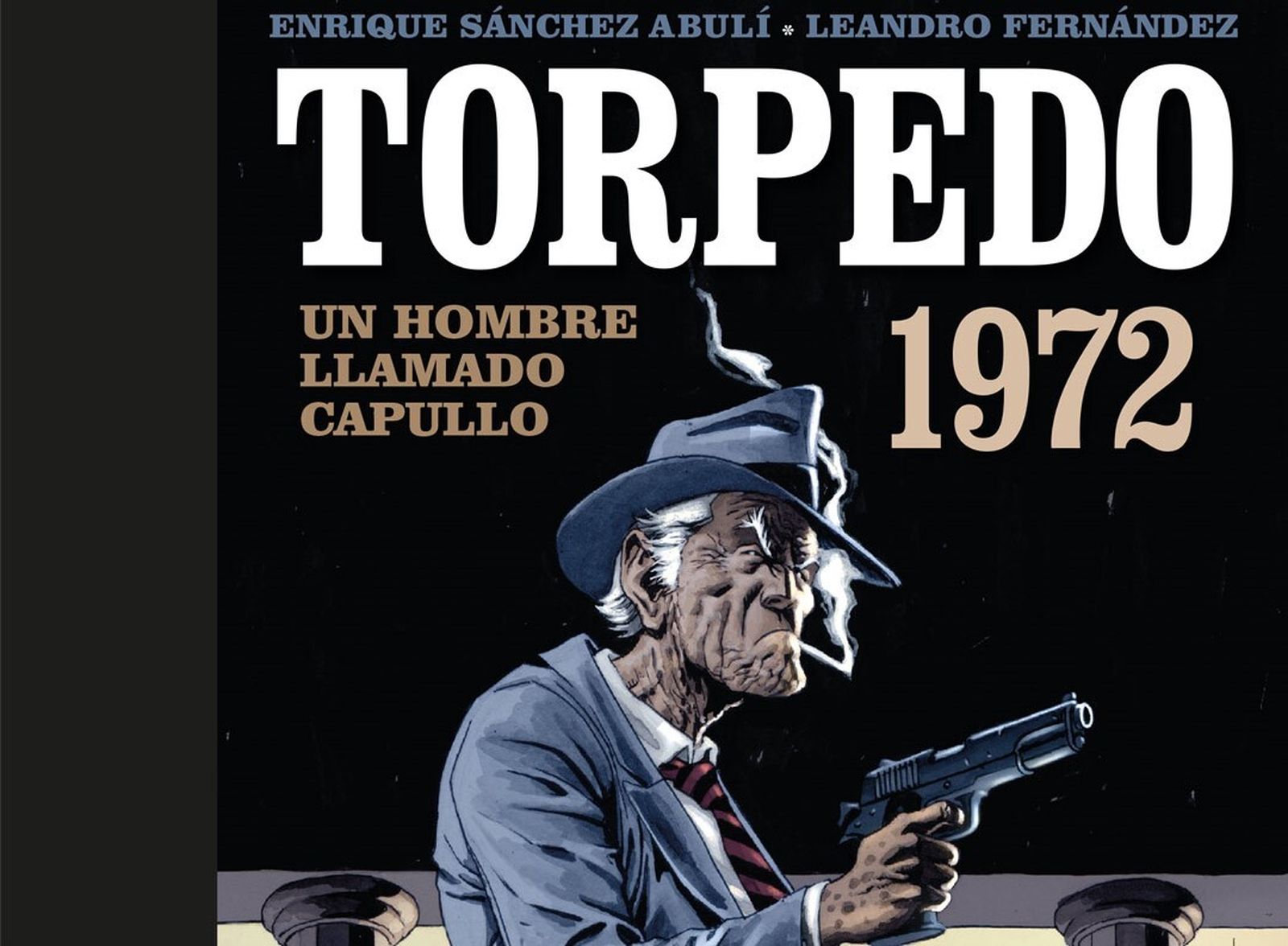 Detalle de la portada del cómic.