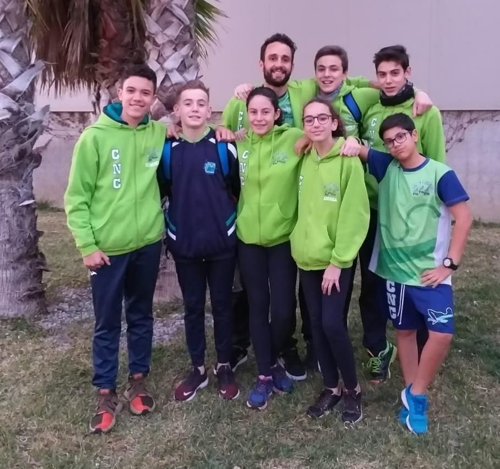 Expedición onubense participante en el Campeonato alevín.