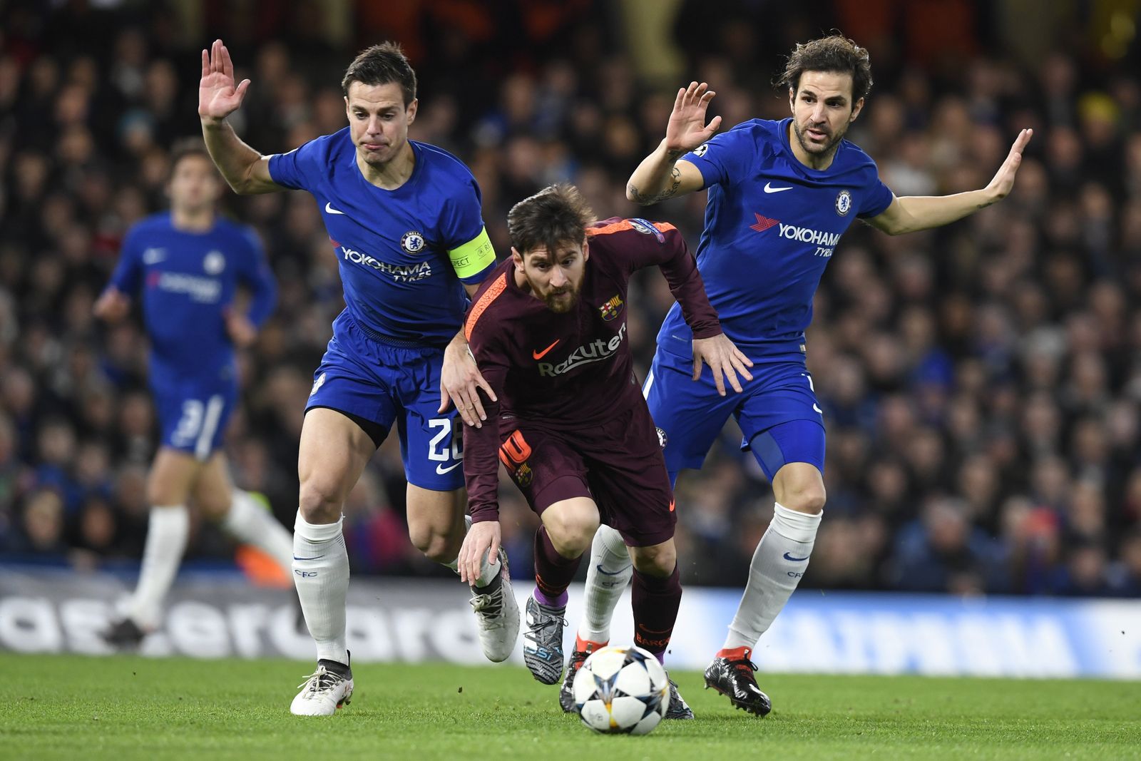 Las imágenes del Chelsea-Barça