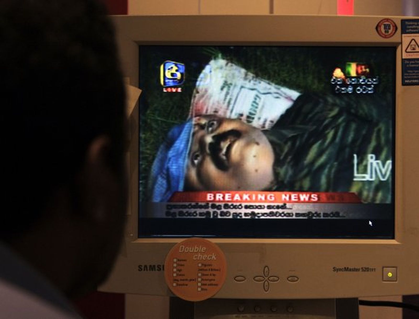 Encuentran el cadáver del líder de la guerrilla tamil