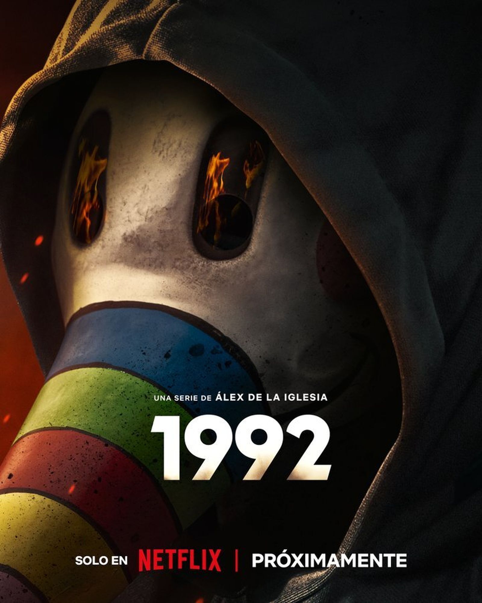 El curro del cartel promocional de la miniserie '1992'