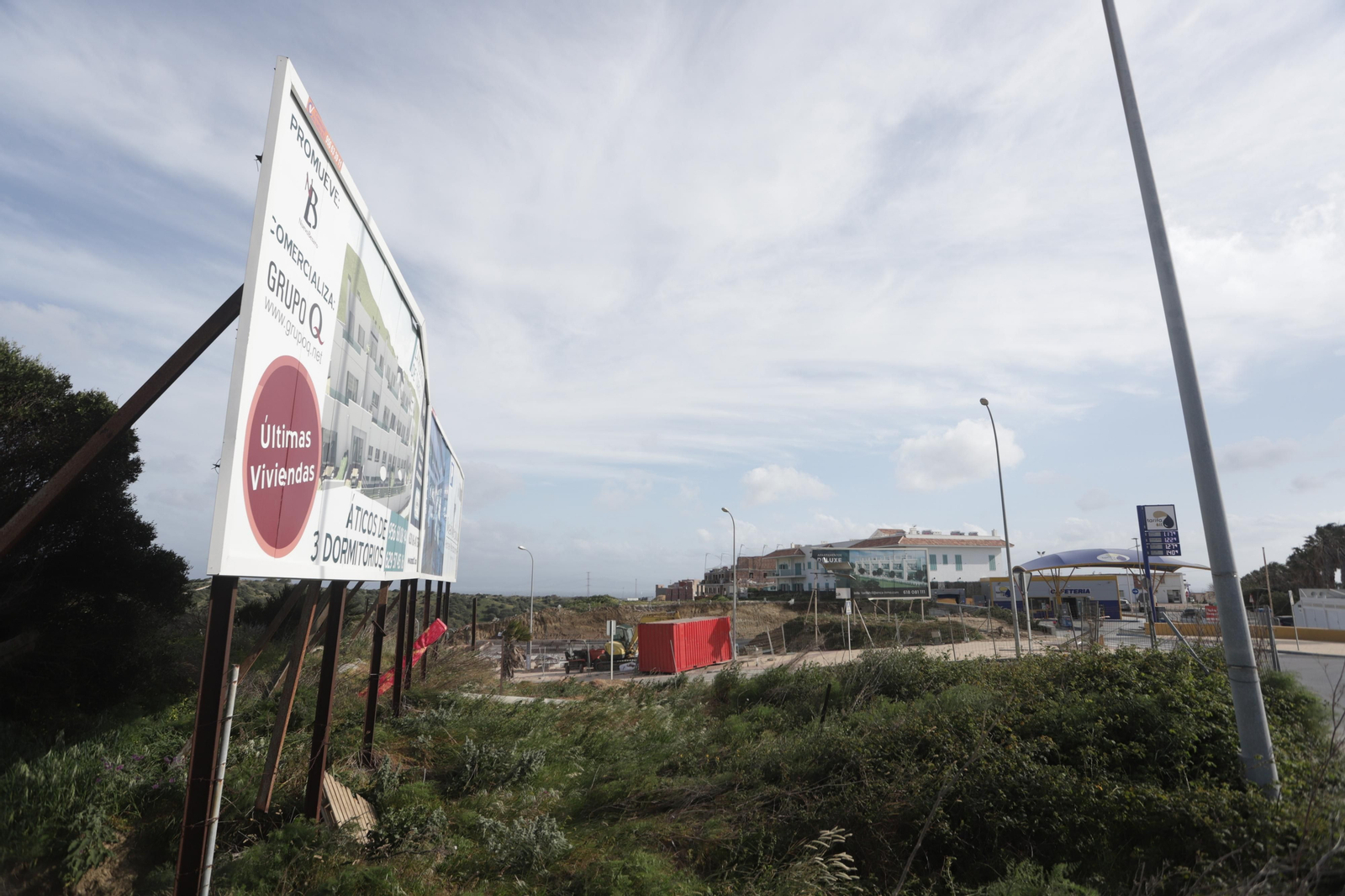 Parte de los terrenos que forman el sector de El Olivar, en Tarifa.