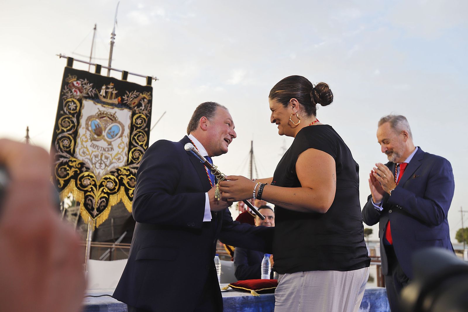 Imágenes de la constitución de la Diputación de Huelva