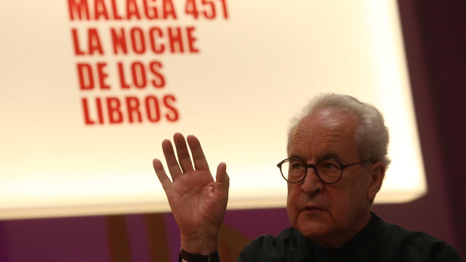 John Banville, durante su intervención en el festival literario.