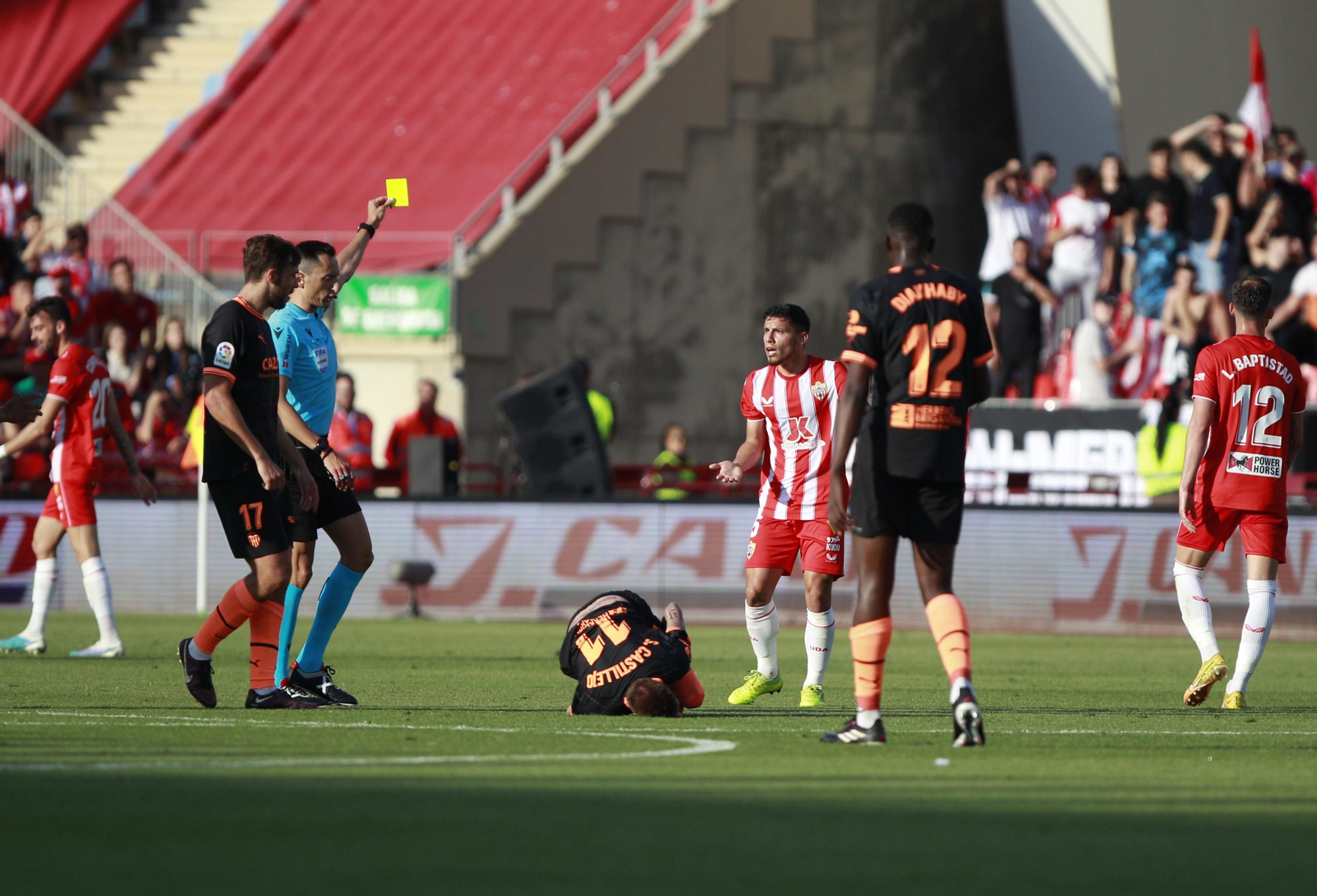 Fotogalería del partido de la Liga Santander, U.D. Almería-Valencia