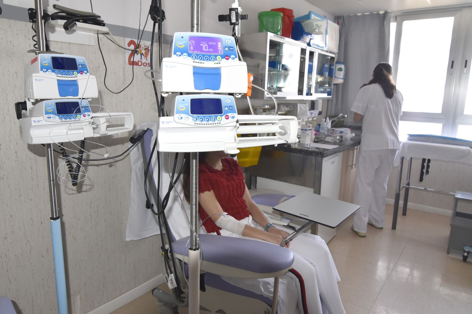 Un centro médico de la provincia.