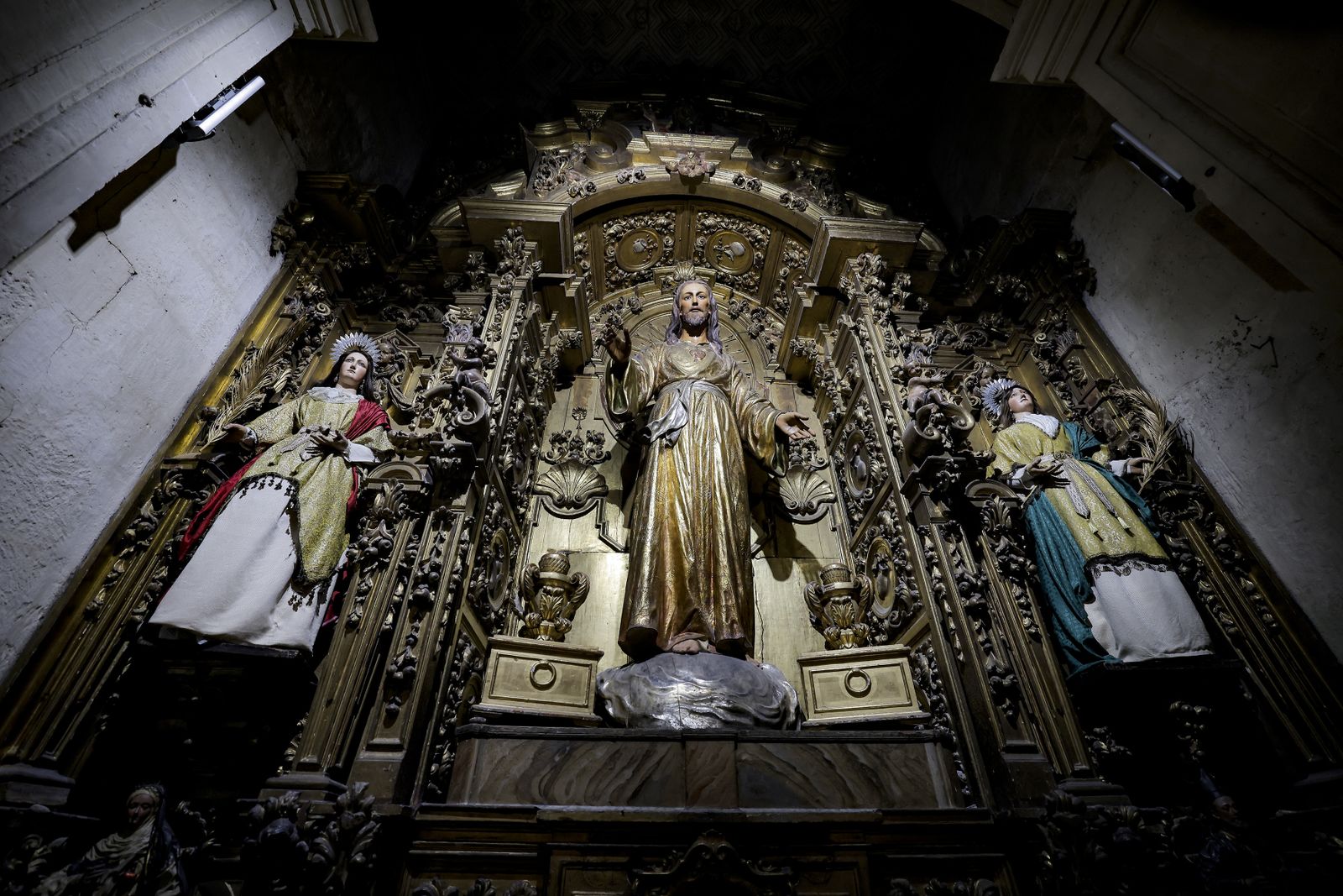 Las fotos de la rehabilitación de la parroquia del Sagrario de la Catedral