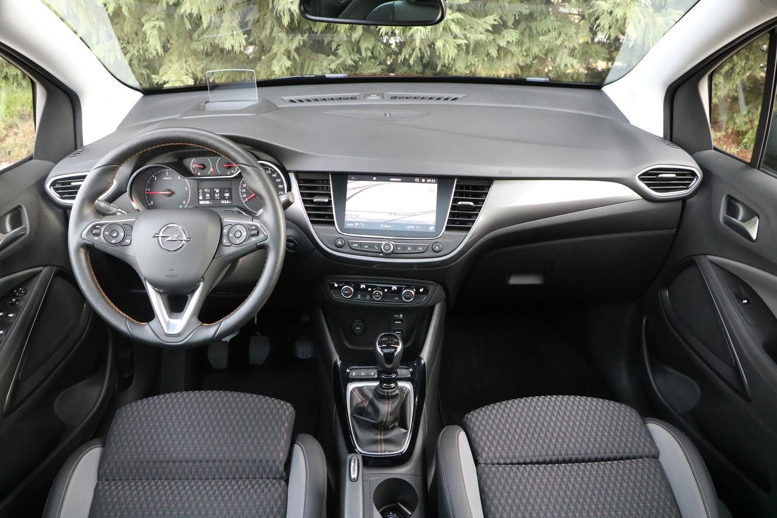 La prueba del Opel Crossland X, foto a foto