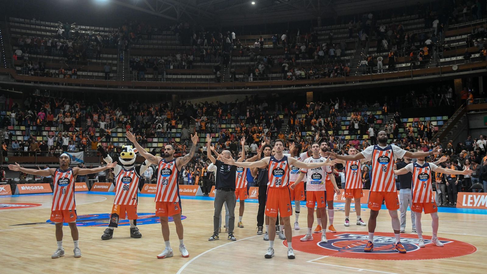 El Leyma Coruña-Unicaja, en fotos