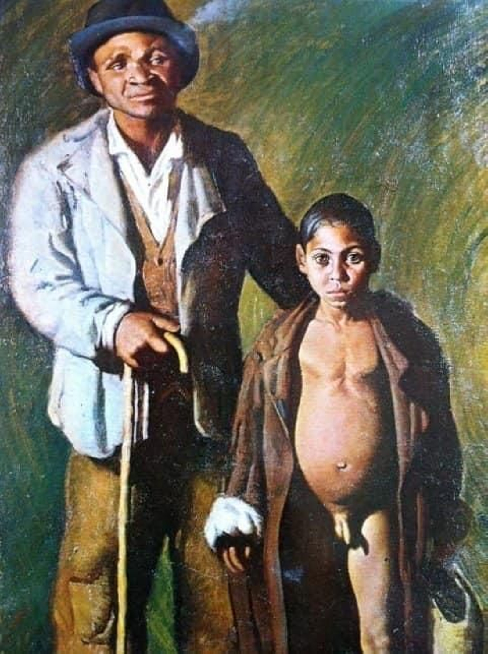Paniolla pintado por Salvador Closas