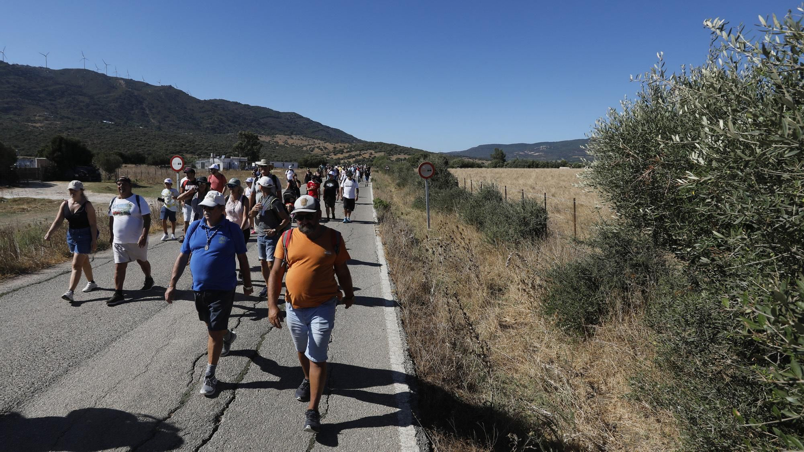 Las fotos de la llegada de la Virgen de la Luz a Tarifa
