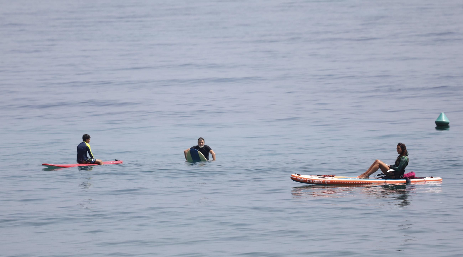 Fotos de un sábado en la playa de Getares de Algeciras
