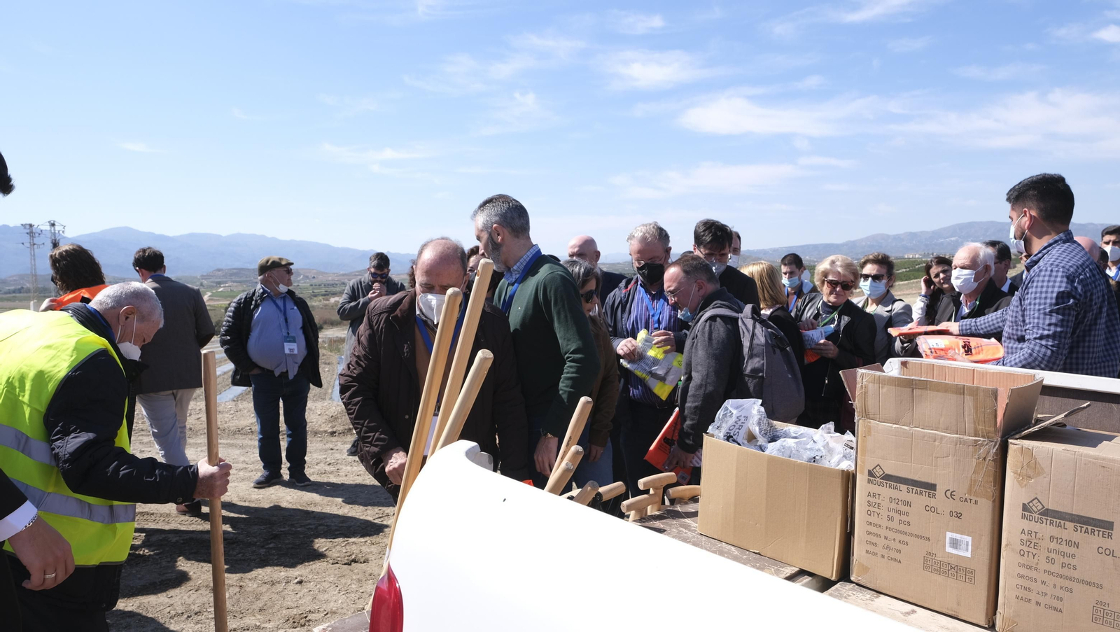 Fotogalería acto reivindicación del AVE en Vera. Almería