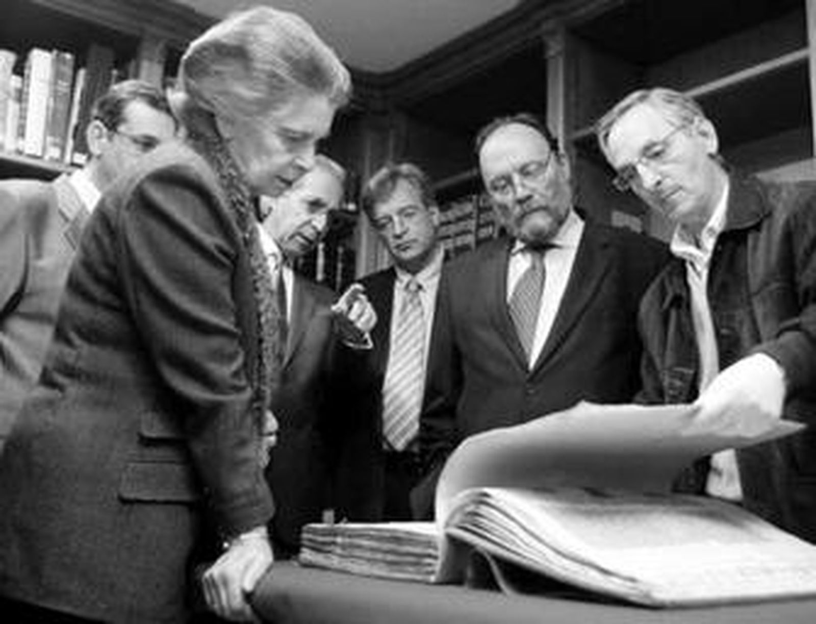 Irene de Grecia, antes de  recibir la Medalla de Honor del Centro de Estudios Bizantinos.