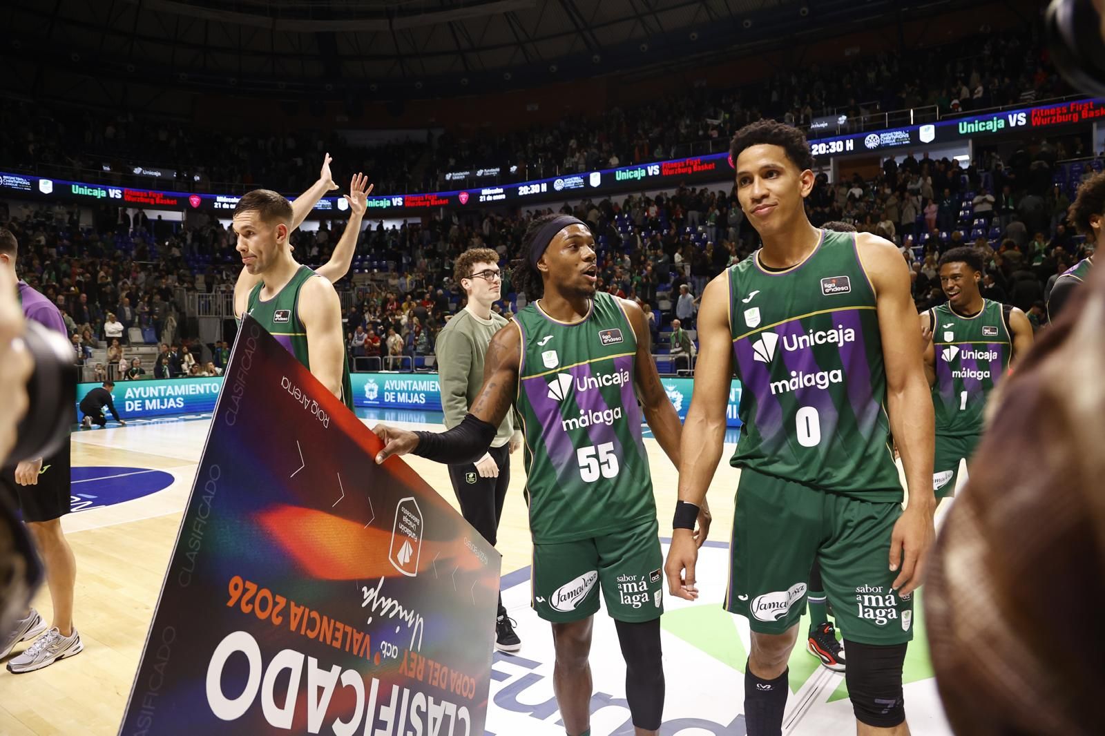 El Unicaja-Covirán Granada, en fotos