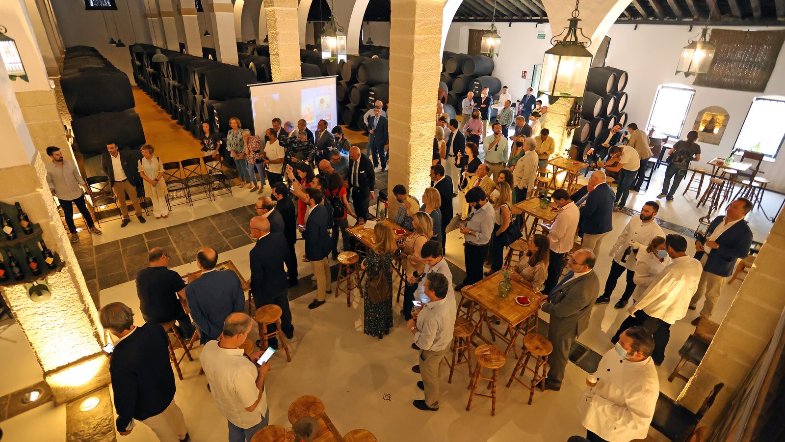 Imágenes de la inauguración de las nuevas Bodegas León Domecq