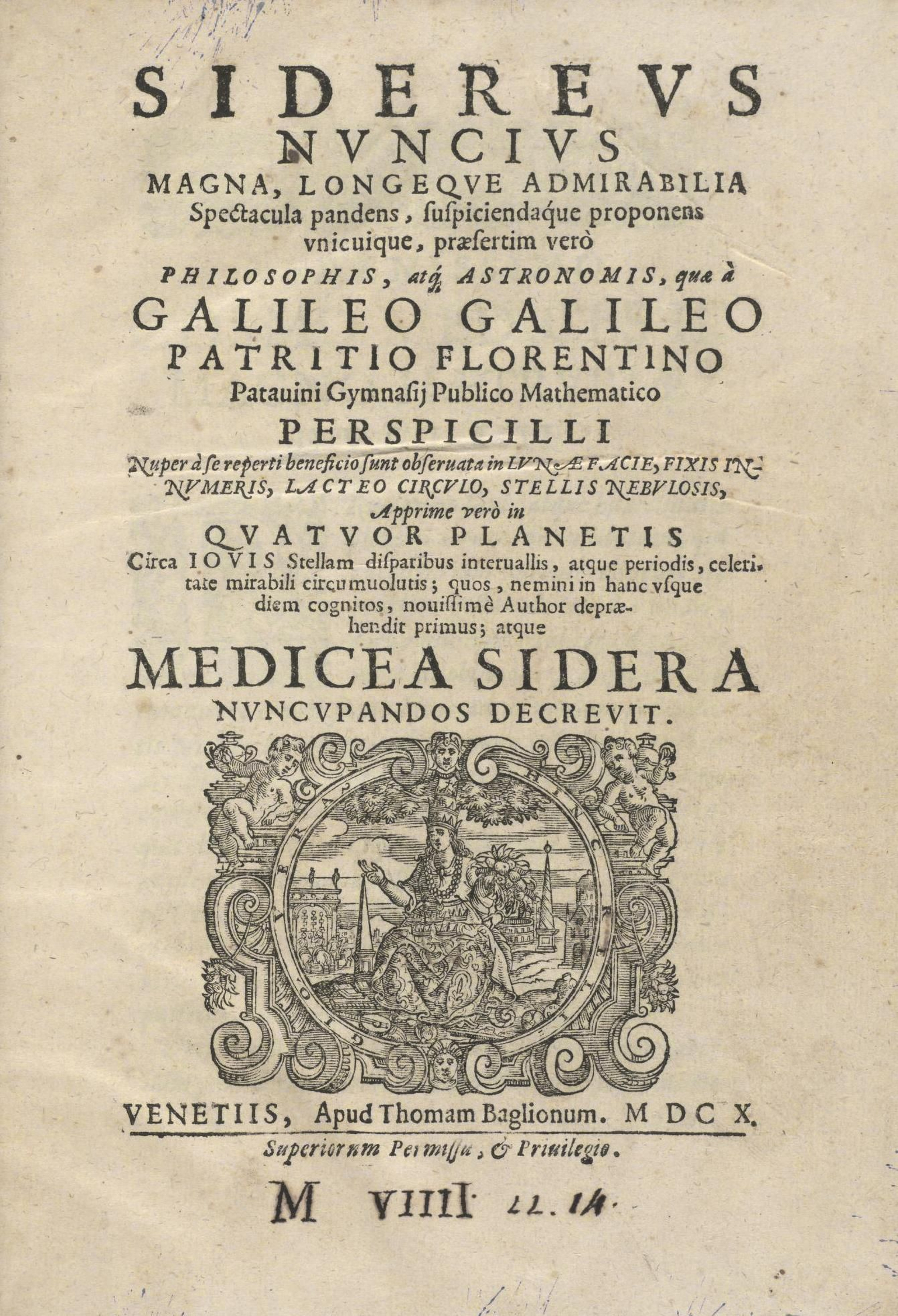 Obra de Galileo Galilei.