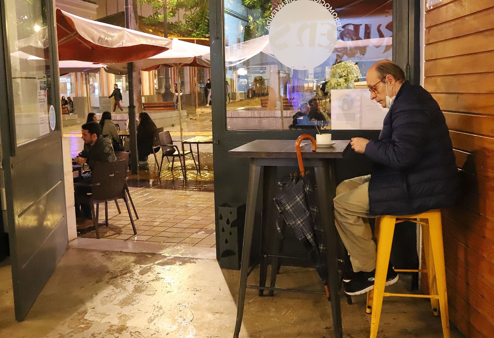 Primer sábado con las nuevas medidas en la hostelería.