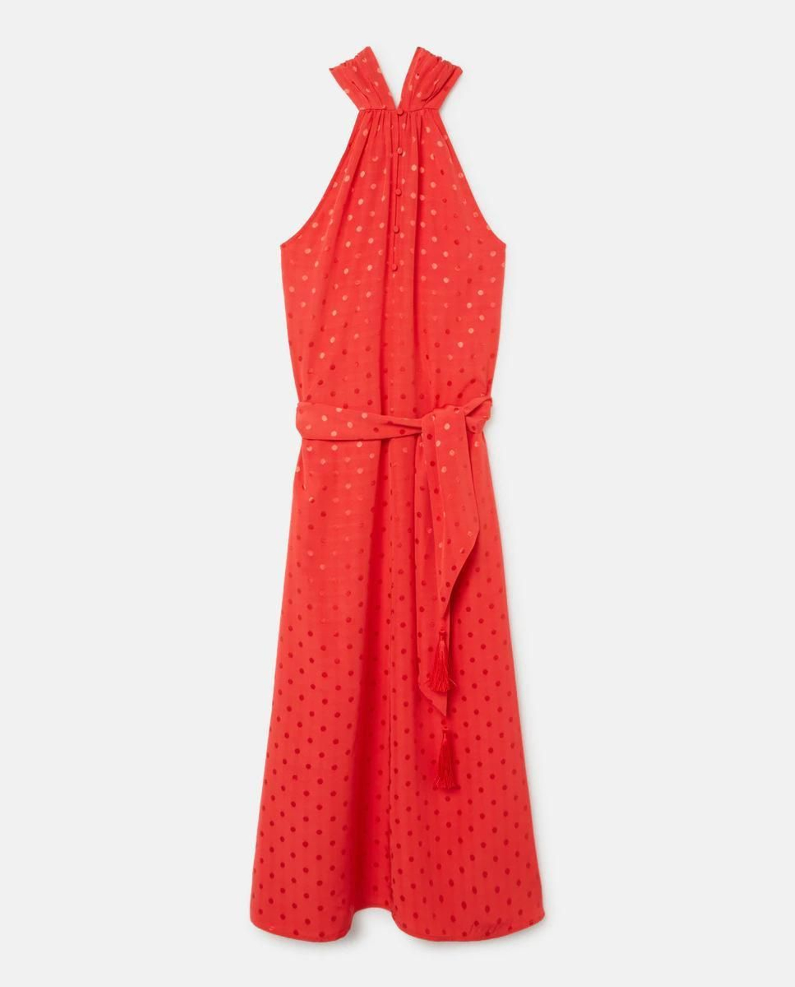 Vestido de invitada naranja del Corte Inglés. Vestido de invitada naranja del Corte Inglés.