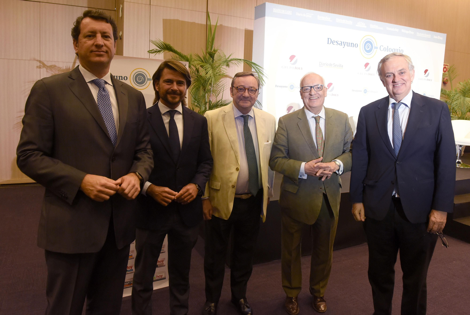 Pedro Jiménez, Beltrán Pérez, Florencio Baltasar, Alfonso Pérez de los Santos y Alejandro González-Biedma