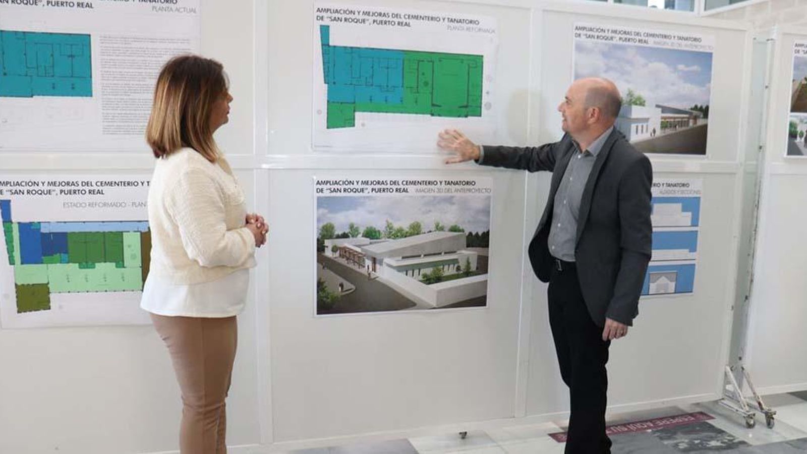 Presentación del proyecto de ampliación y mejora del cementerio de San Roque