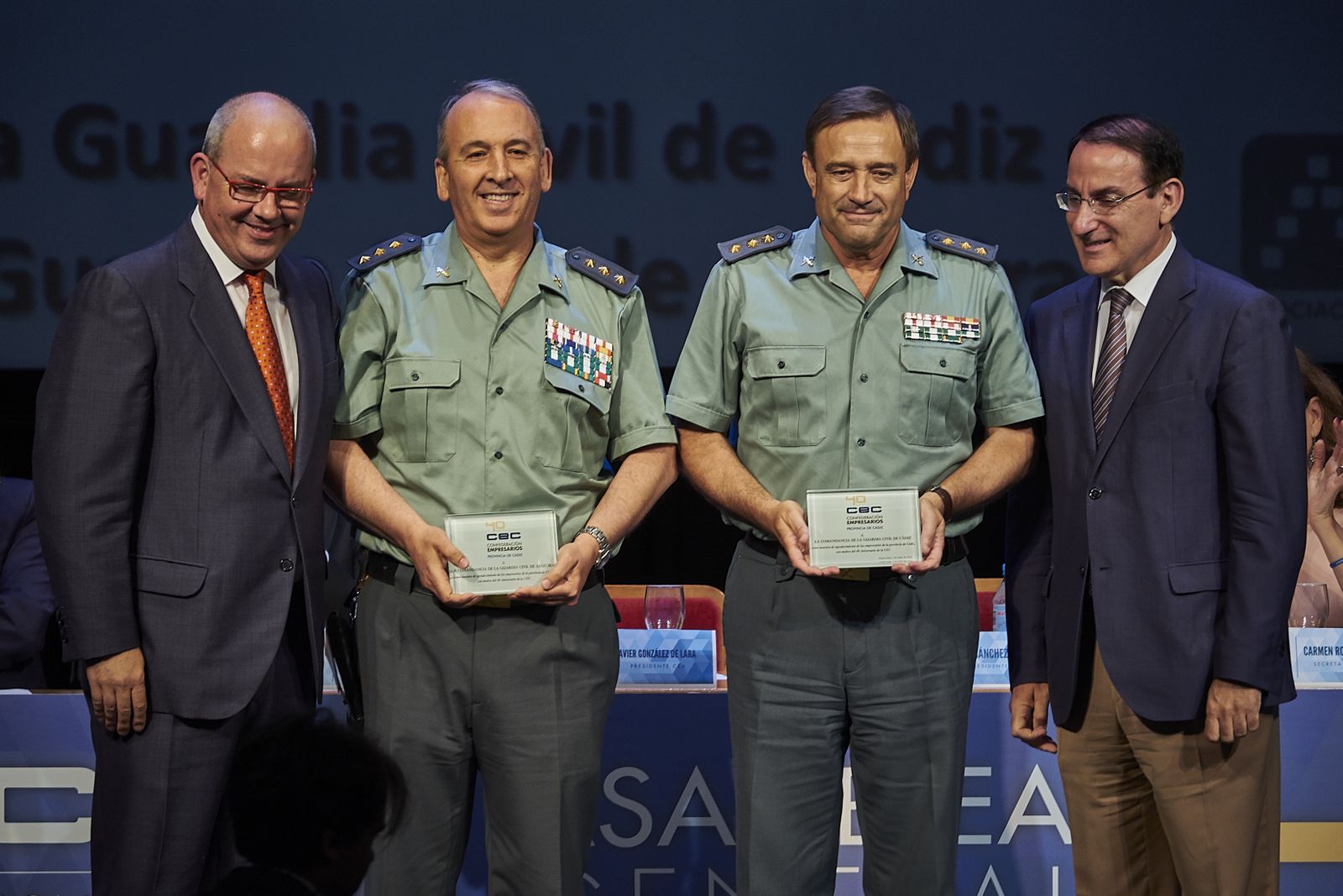 La Confederación de Empresarios de Cádiz (CEC) celebra su 40 aniversario.