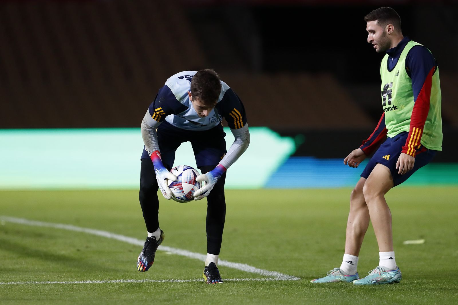 Las imágenes de la selección sub 21 en Sevilla