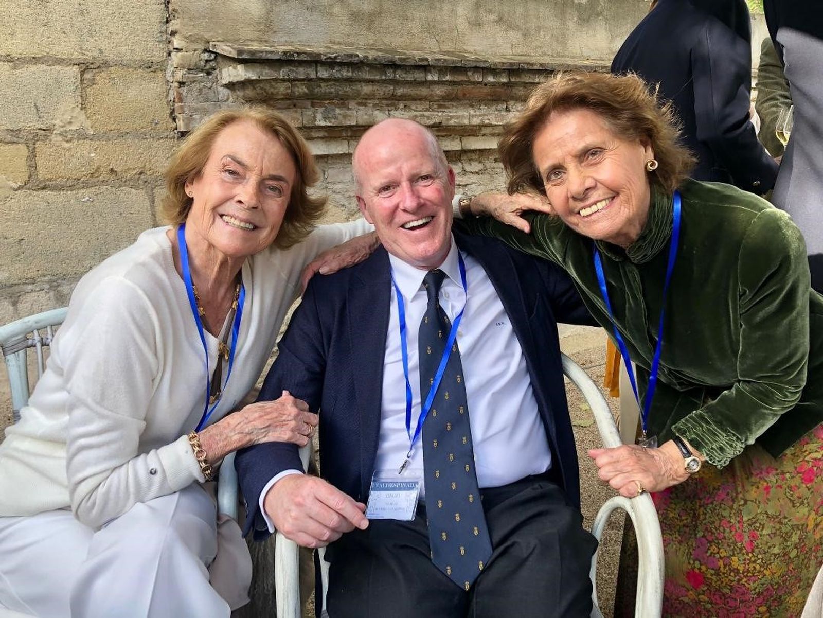 Magarita López de Carrizosa, Sergio de Rivas y Macuca Romero-Valdespino.