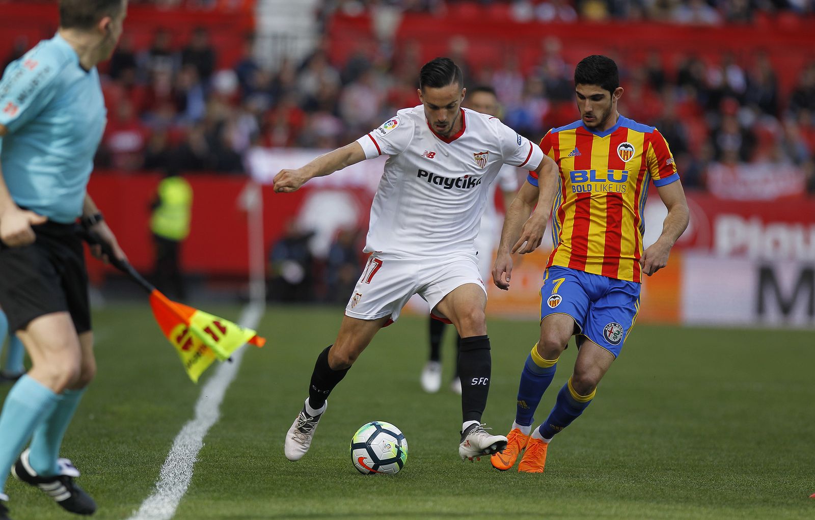 El Sevilla FC-Valencia, en imágenes