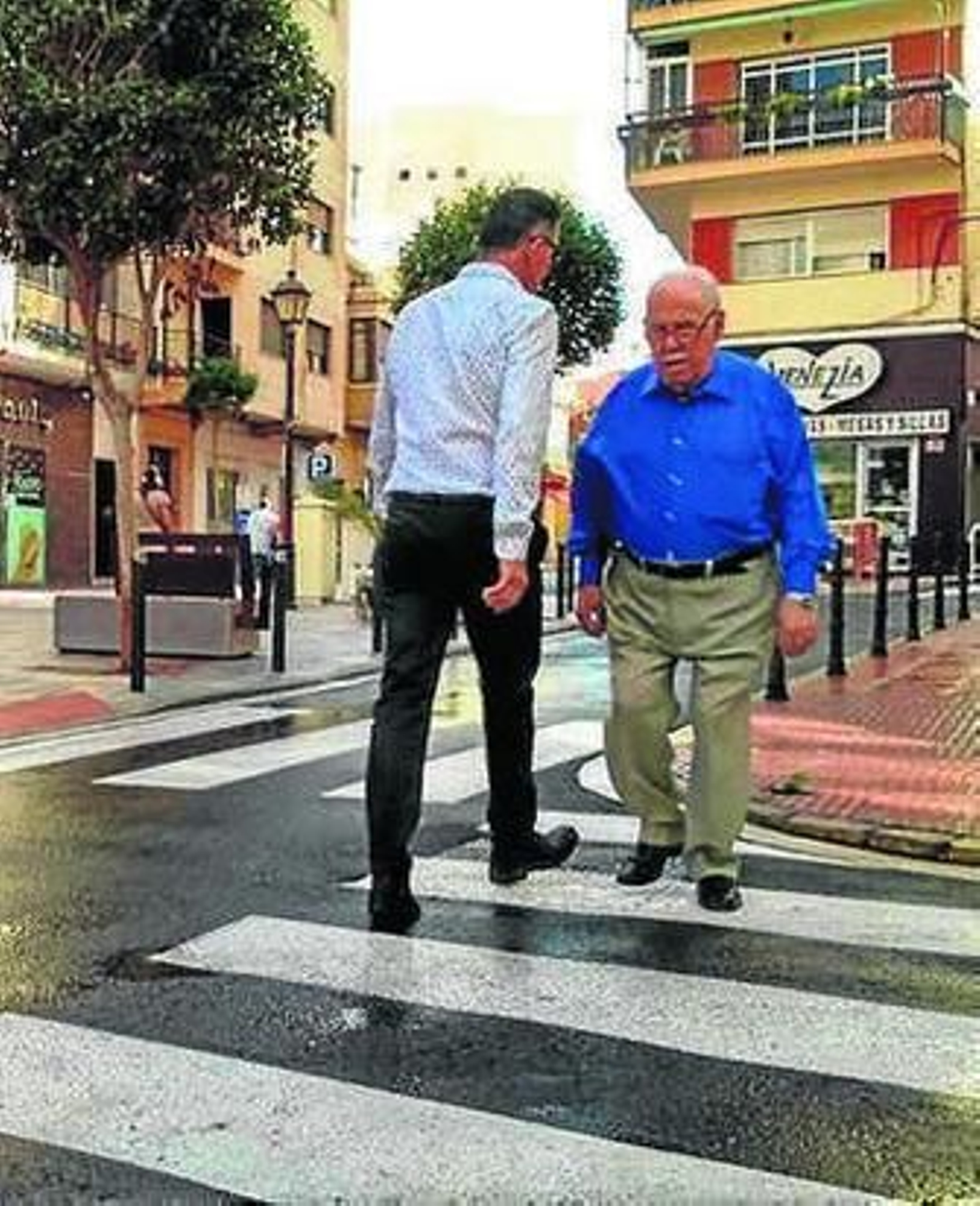 Acabado de la actuación.