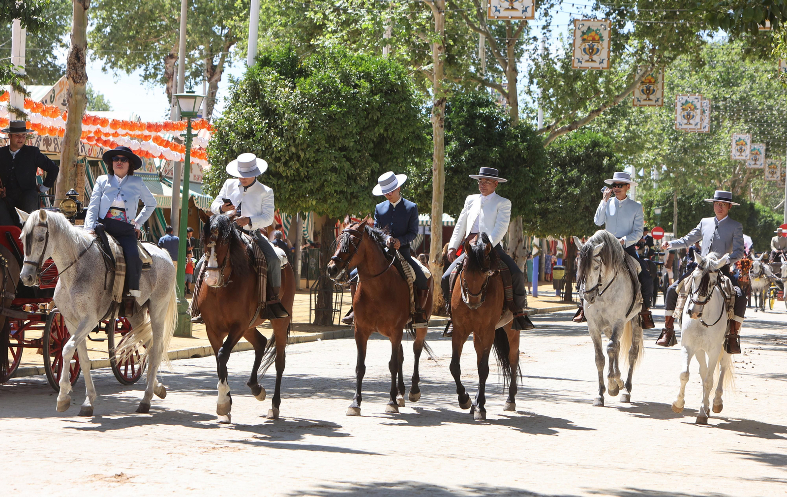 Ambiente el sábado de Feria