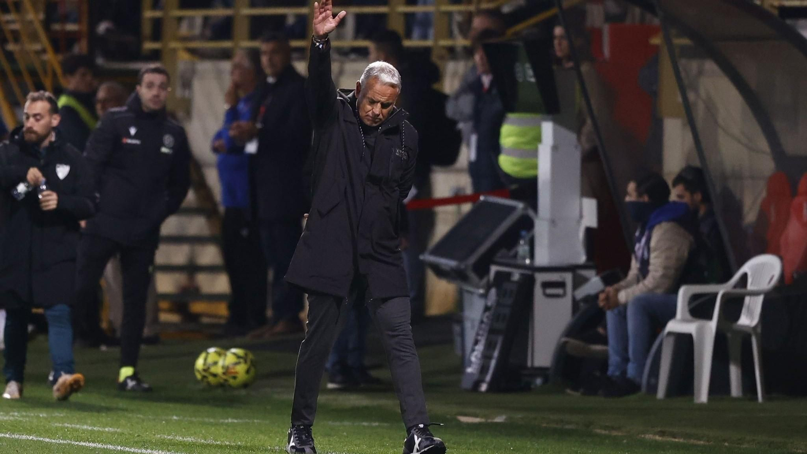 Pellicer, durante el partido de este pasado lunes en León.