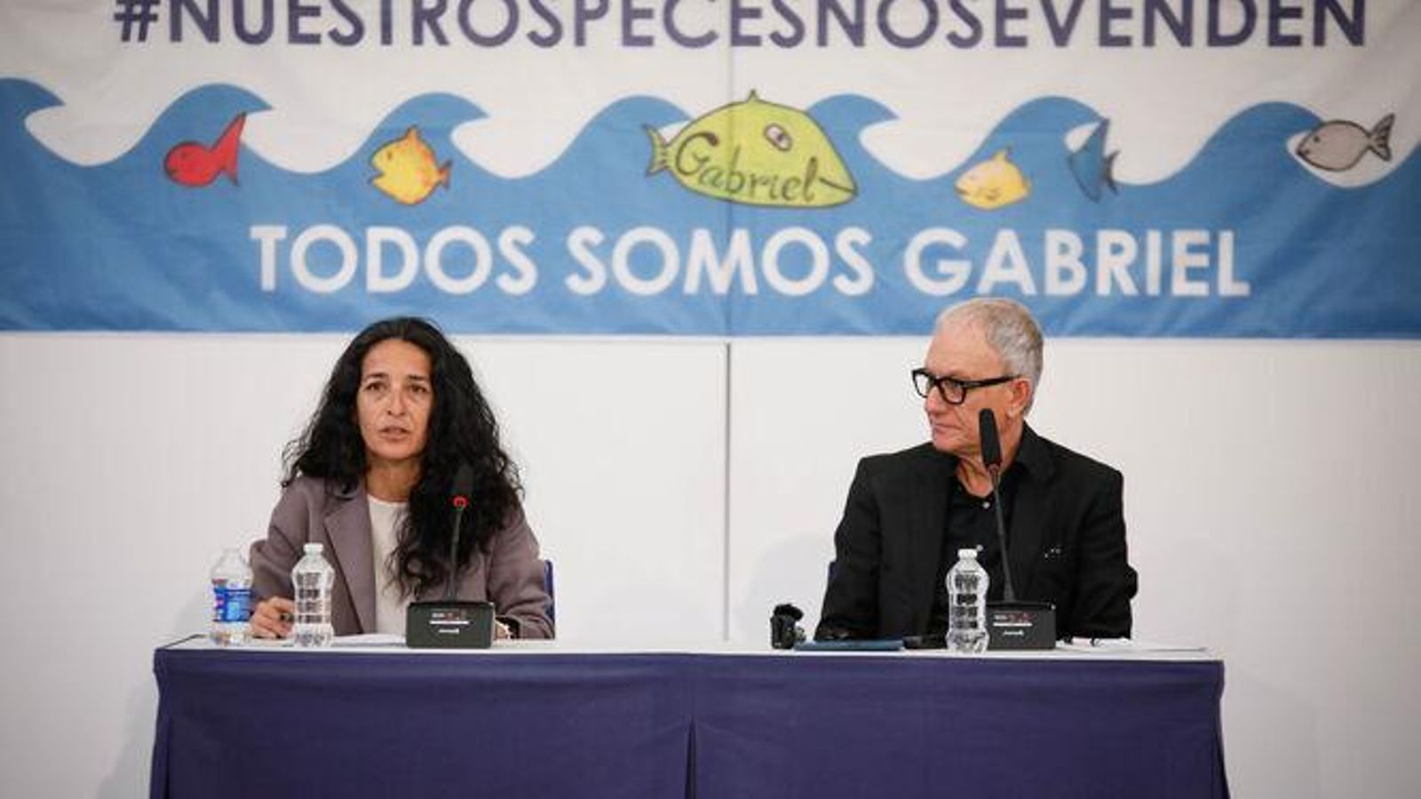 Patricia Ramírez, durante la convocatoria de la manifestación por su hijo Patricia Ramírez, durante la convocatoria de la manifestación por su hijo
