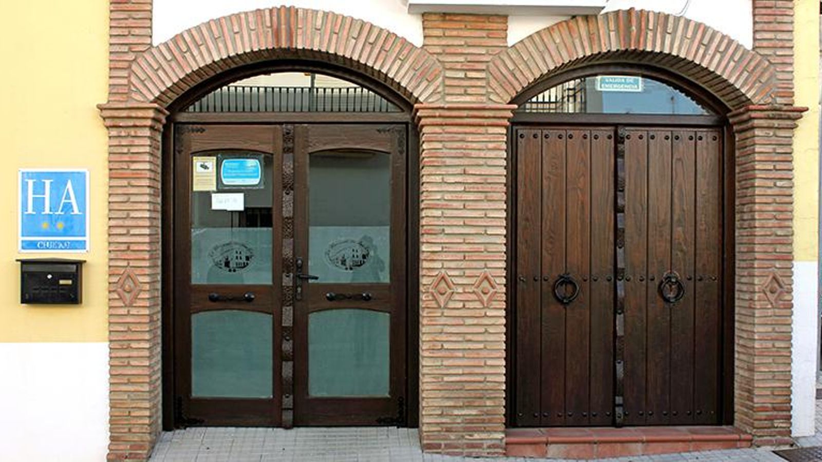 Entrada del Hotel Hacienda Don Luis.