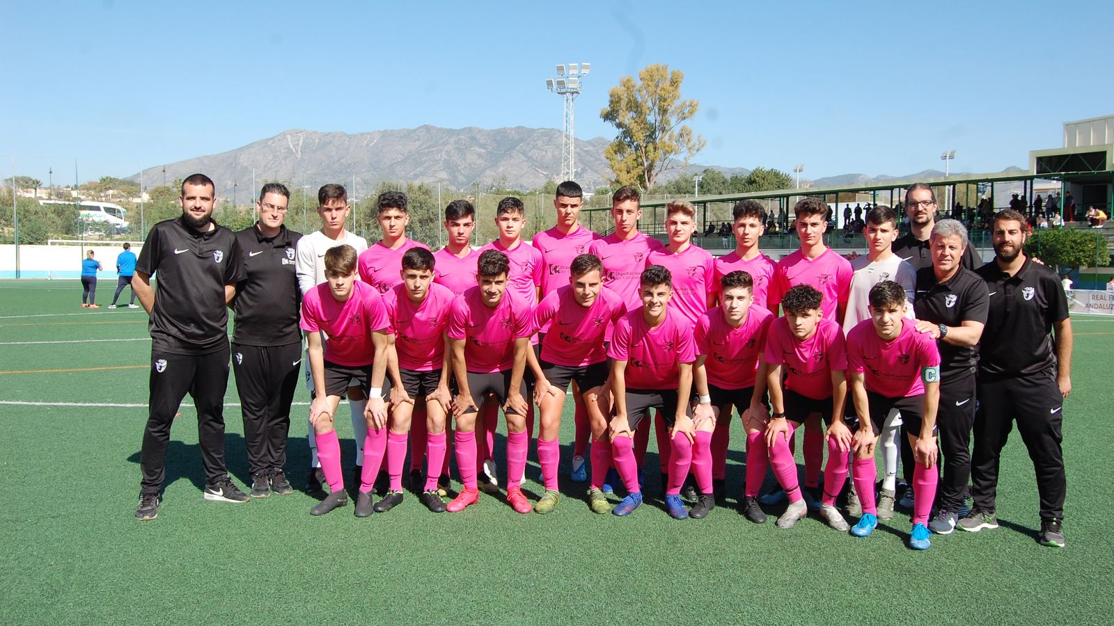 Formación de la selección cadete de Córdoba en el encuentro ante Huelva.