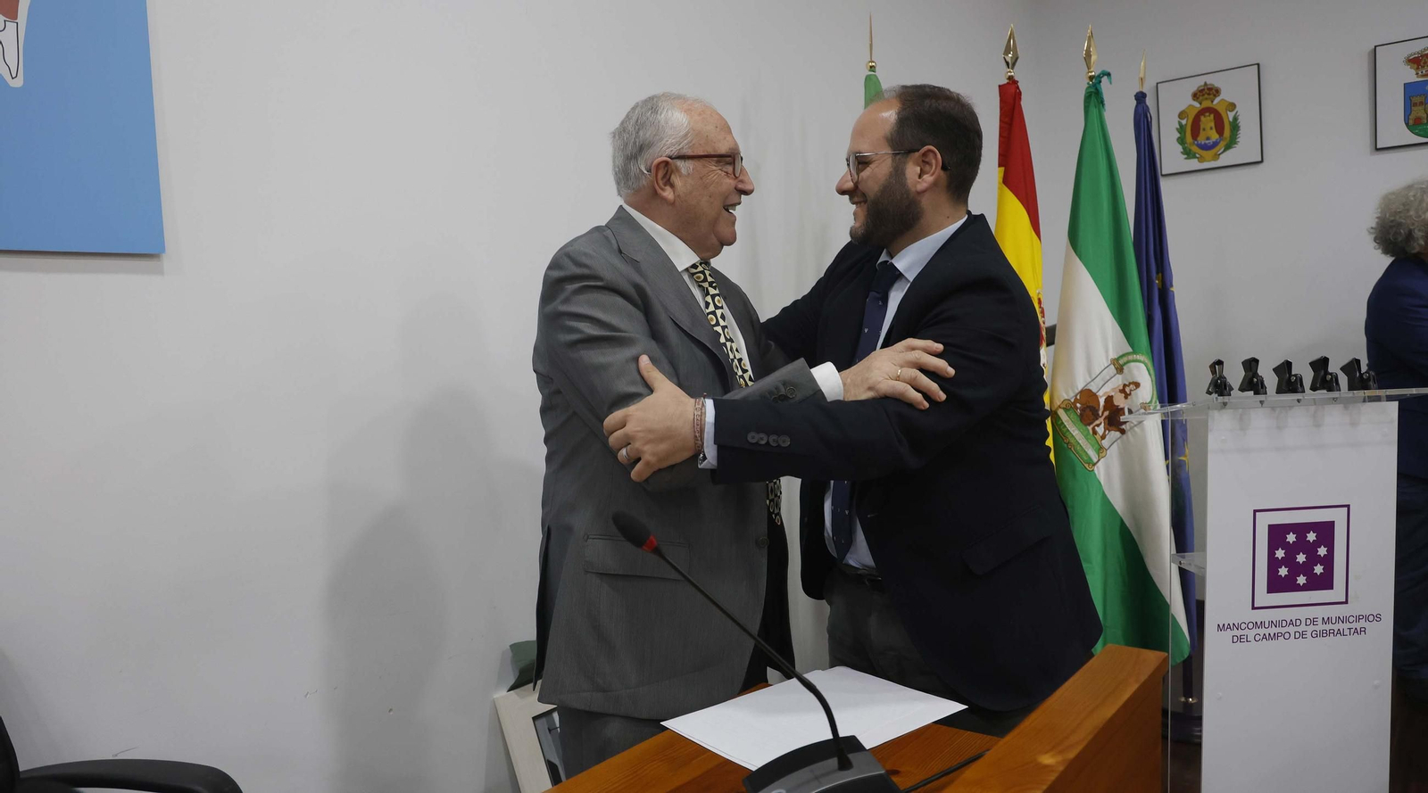 Las fotos del homenaje a Antonio Torremocha en la Mancomunidad