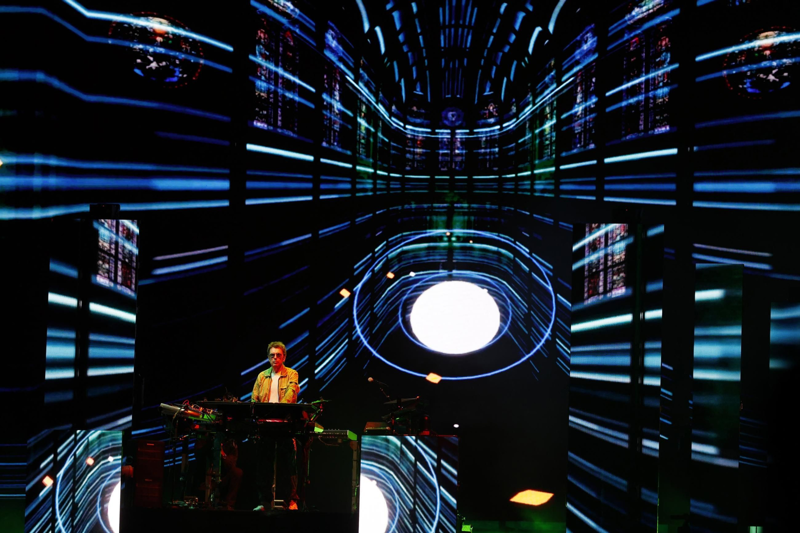 Las imágenes del concierto de Jean-Michel Jarre