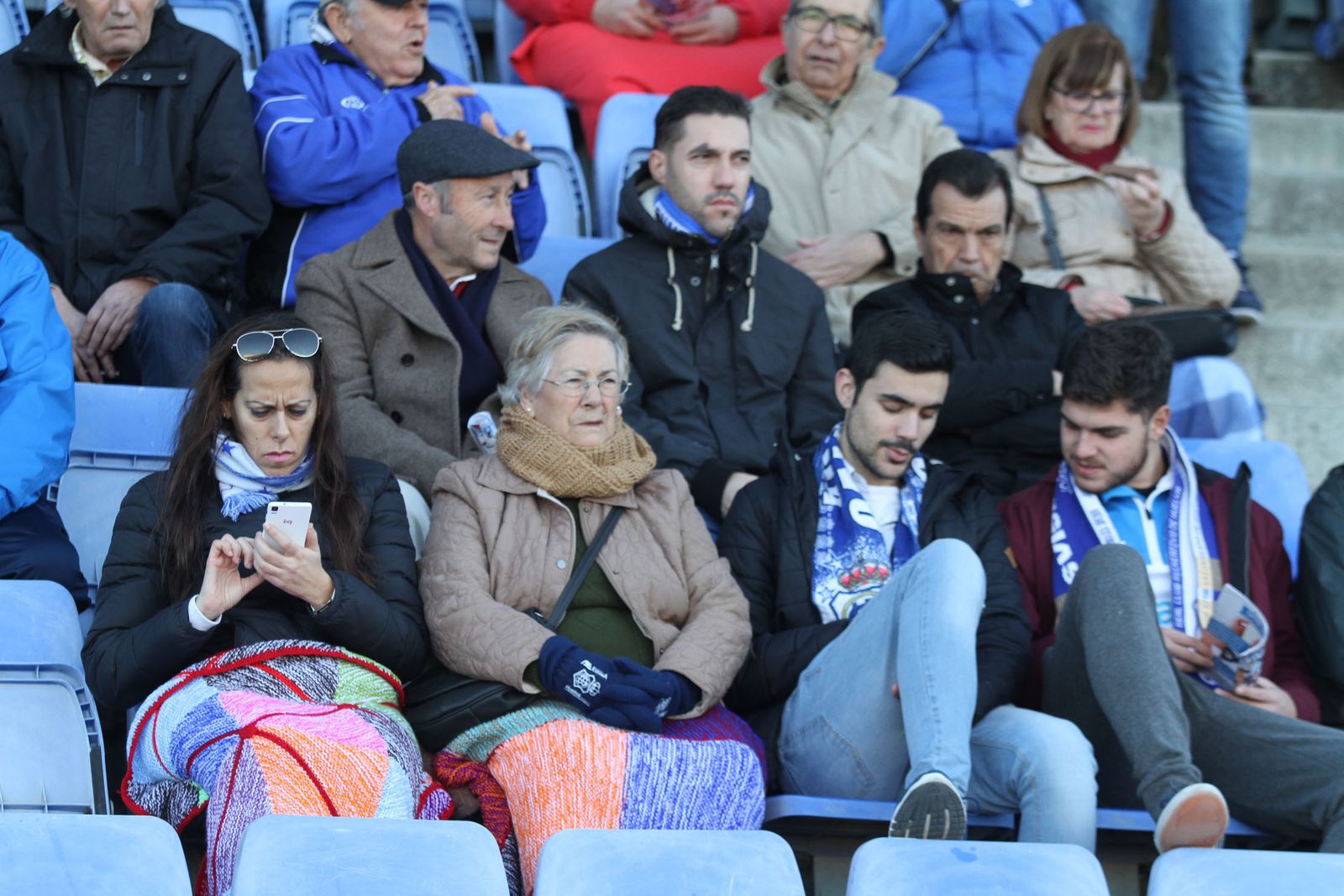 Imágenes del partido entre el Recreativo de Huelva y Jumilla