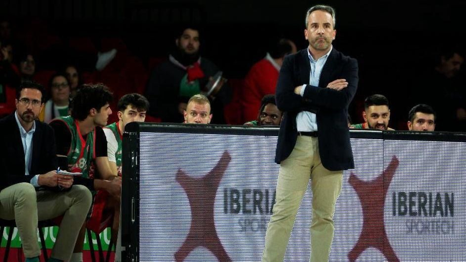 Eloy Ramírez, técnico del Caja 87.