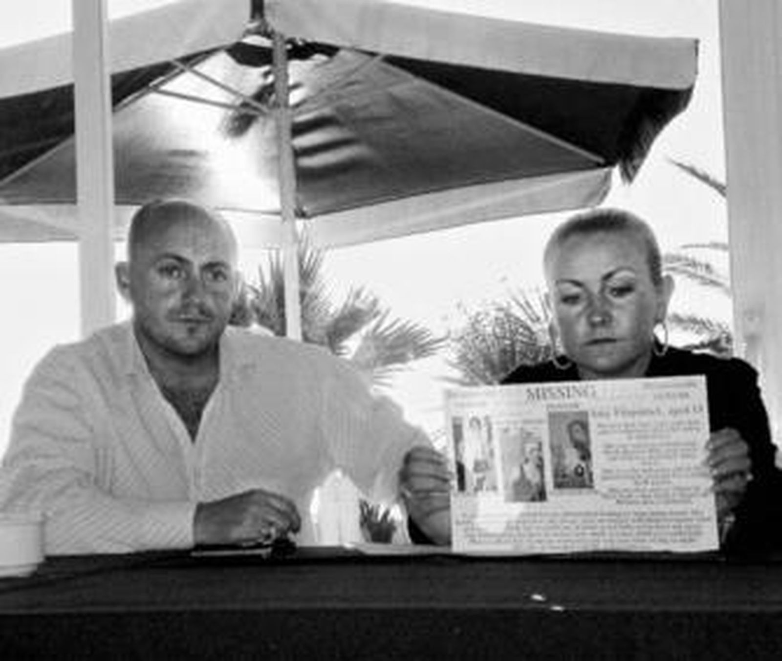 Audrey Fitzpatrick, madre de Amy, mostró ayer en rueda de prensa distintas fotografías de su hija.