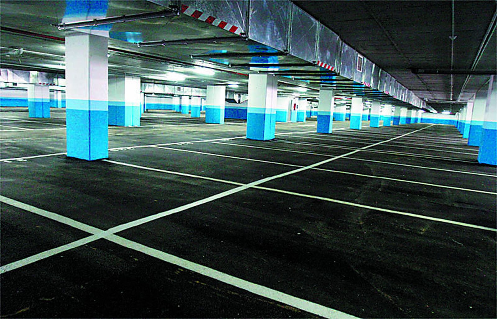 El aparcamiento de Loreto, financiado por la Zona Franca.