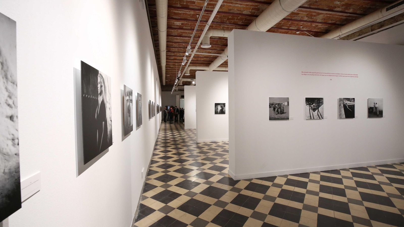 La exposición, en La Térmica.