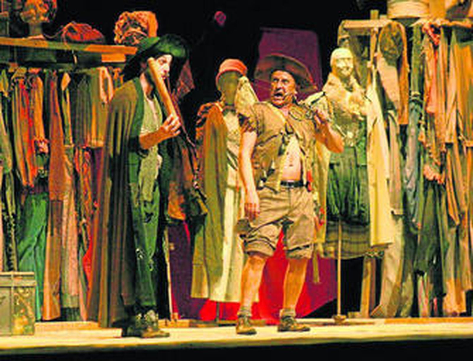 La obra El Buscón fue llevada a escena en el Festival de Teatro de Comedias por el grupo Teatro Clásico de Sevilla.