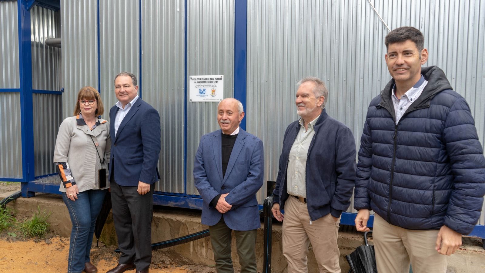 Visita de la Diputación a Arroyomolinos de León.