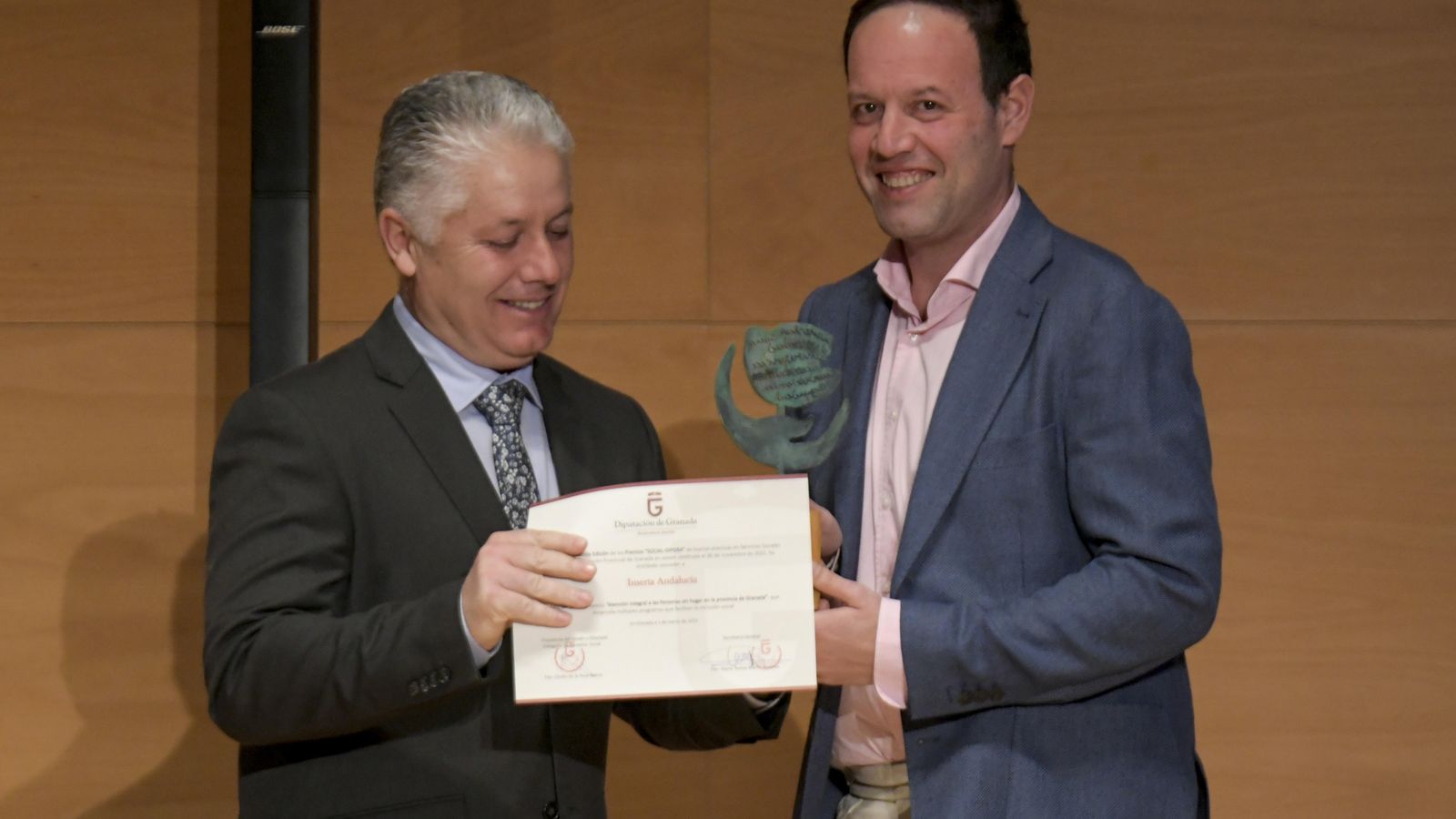 Diputación premia a municipios, entidades y profesionales por su labor en el ámbito de los servicios sociales