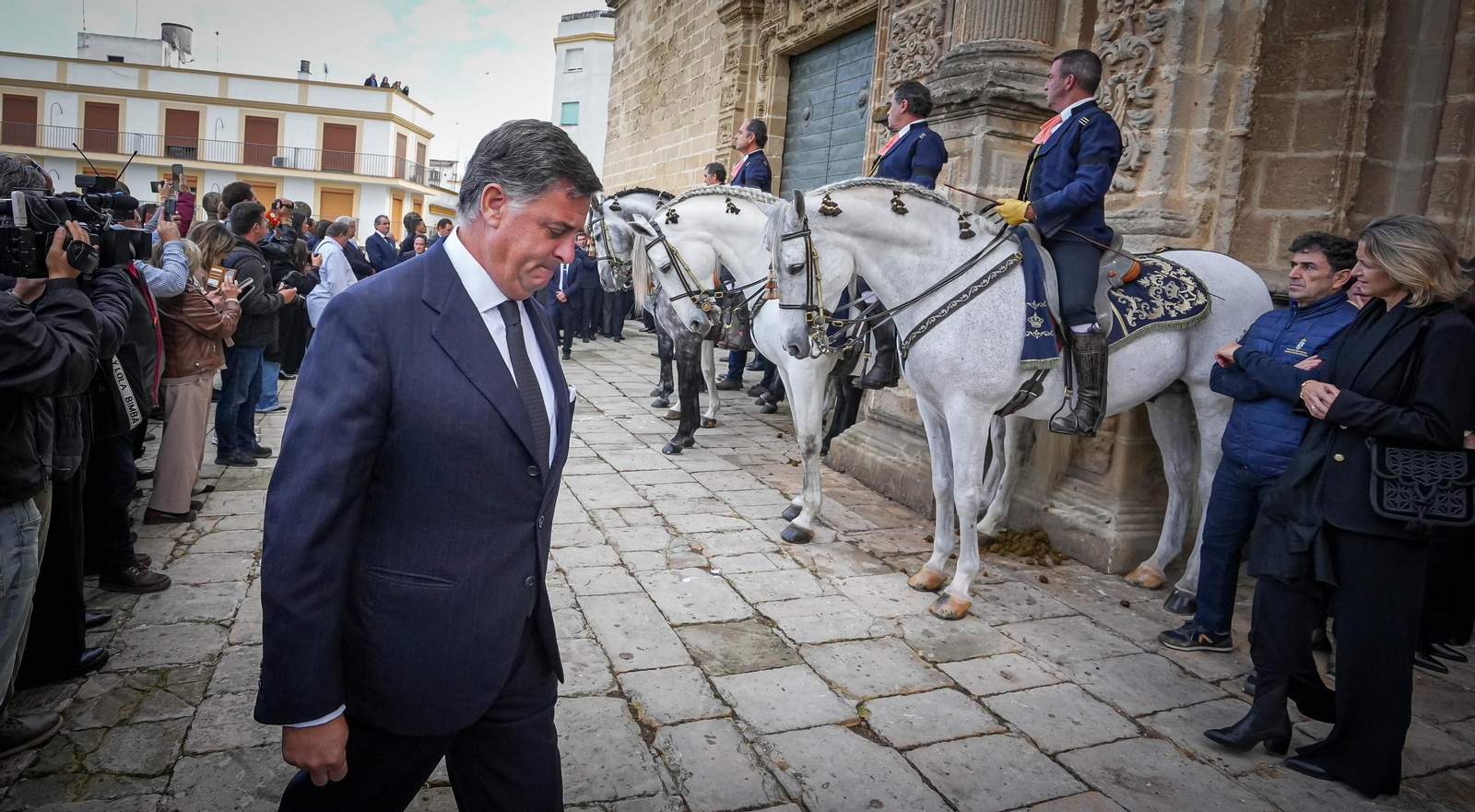 Imágenes del funeral de Álvaro Domecq en la catedral de Jerez