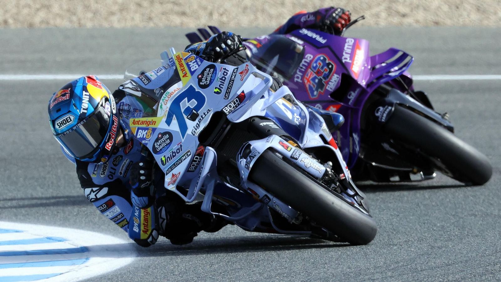 Imágenes de los entrenamientos de MotoGP del Viernes en Jerez